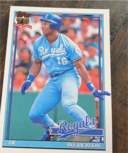 2026 Topps Series 1 #T91-29 Bo Jackson — front