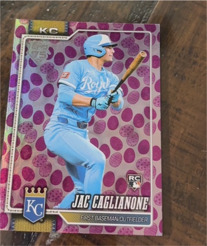 2026 Topps Series 1 #138 Jac Caglianone — front