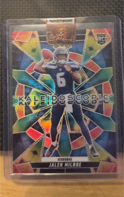 2025 Panini Mosaic #19 Jalen Milroe Kaleidoscopic — front