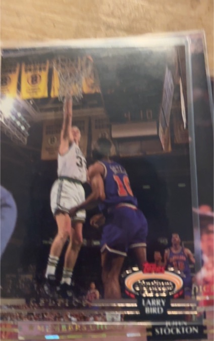 1992-93 Stadium Club #33 Larry Bird — front