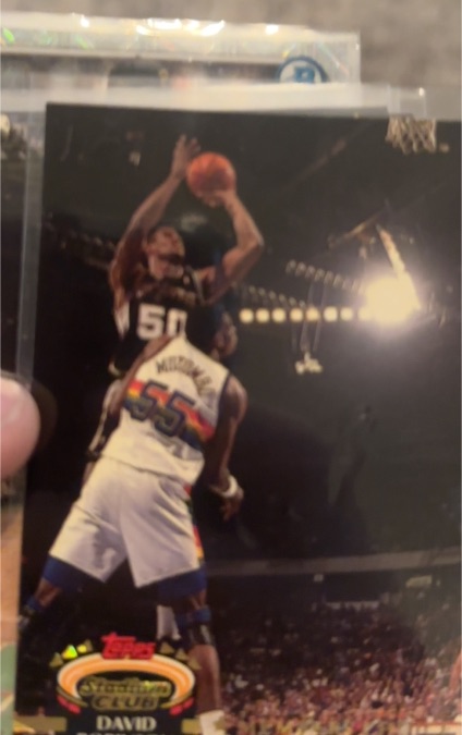 1992-93 Topps Stadium Club #191 David Robinson — front