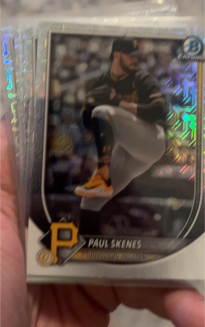 2025 Bowman Chrome #30 Paul Skenes — front