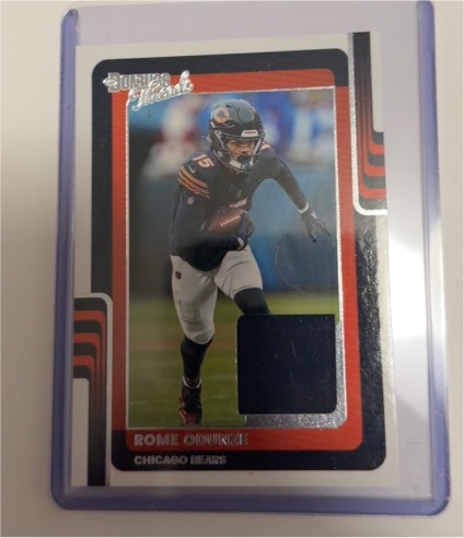 2025 Panini Donruss Threads #DTH-ROE Rome Odunze — front