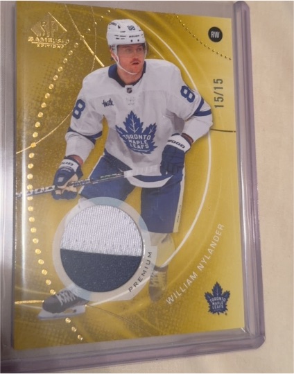 2024-25 Upper Deck SP Game Used #15 William Nylander — front
