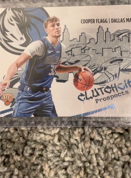 2025-26 Topps #CC-1 Cooper Flagg Clutch City Prospects — front
