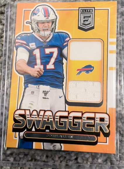 2020 Panini Donruss Elite Swagger #SW Josh Allen — front