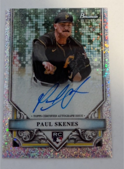 2023 Bowman Sterling #RC Paul Skenes — front