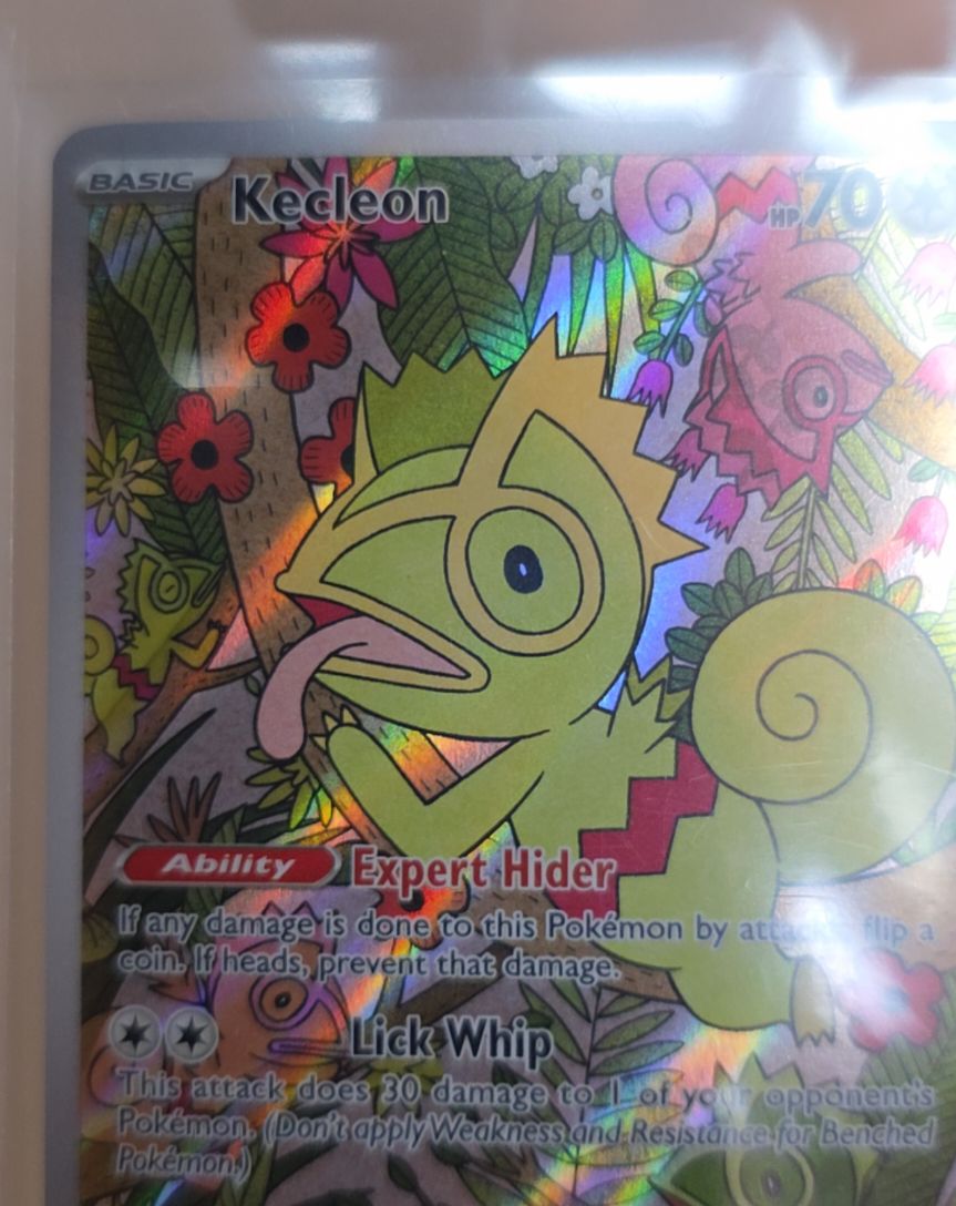 2024 Pokemon SV08: Surging Sparks #213 Kecleon Illustration Rare — front