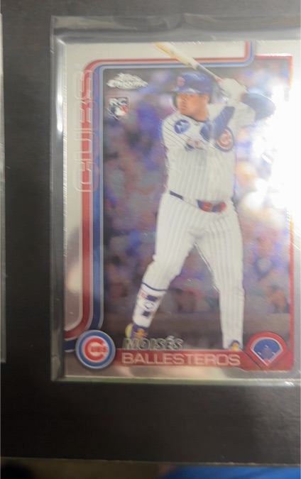 2025 Topps Chrome Update #USC93 Moises Ballesteros — front