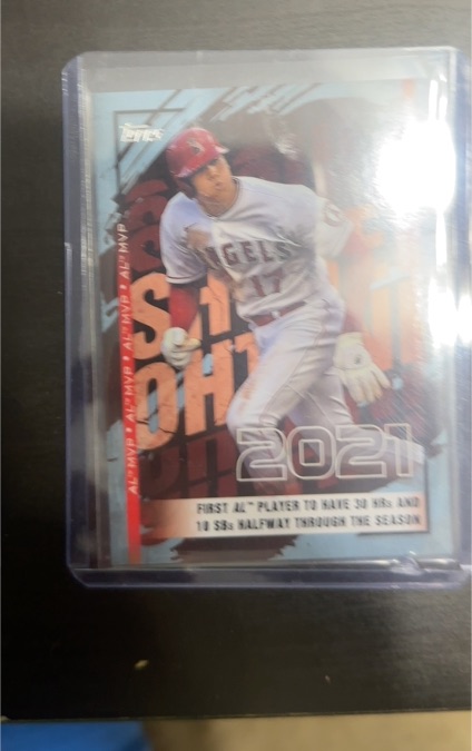 2021 Topps Shohei Ohtani — front