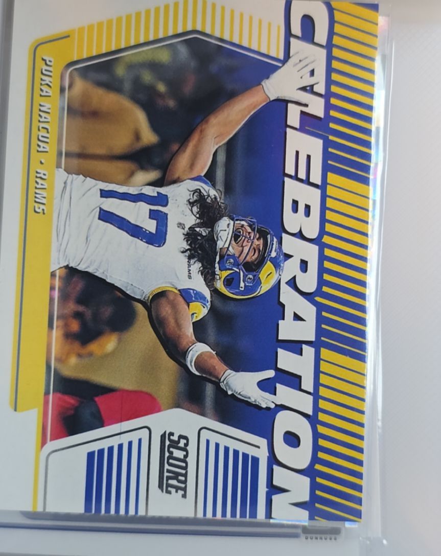 2025 Panini Score Celebration #C-PNA Puka Nacua — front