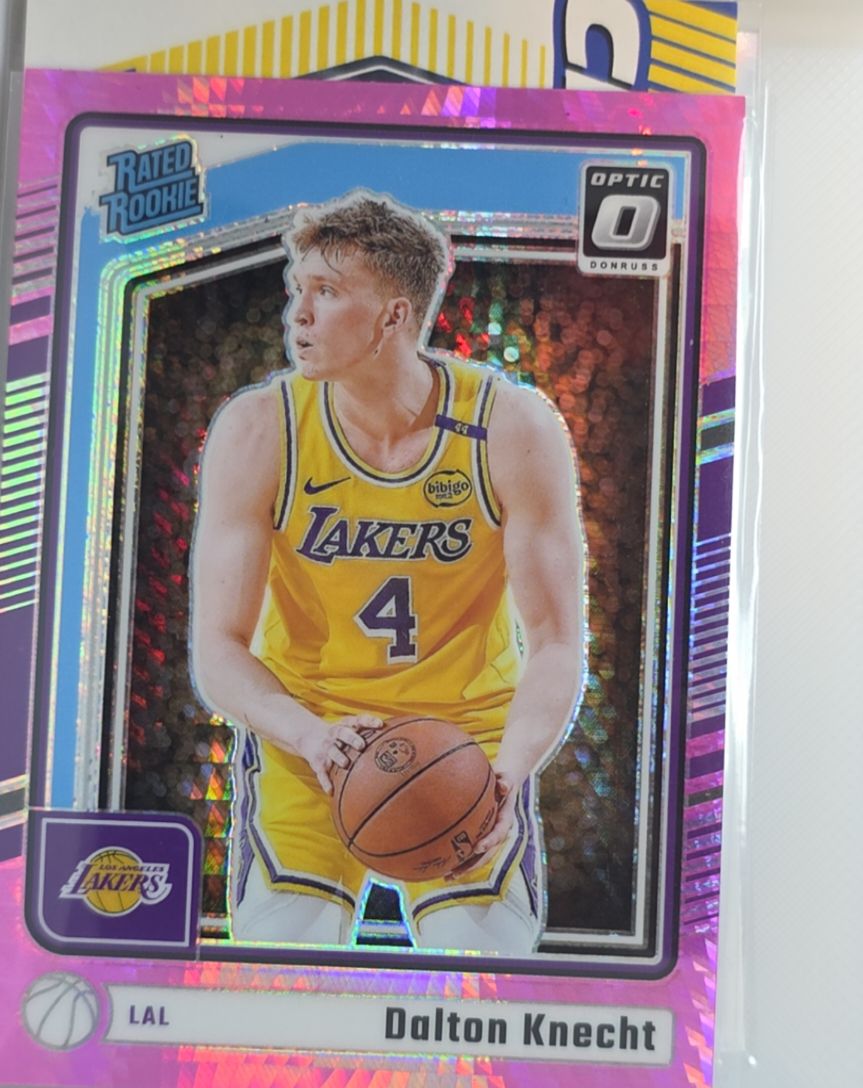 2024-25 Donruss Optic #256 Dalton Knecht — front