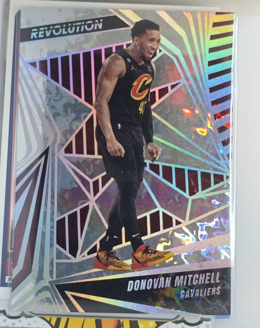 2023-24 Panini Revolution #84 Donovan Mitchell — front