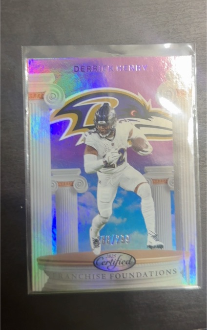 2025 Panini Certified Franchise Foundations #FFO-DHY Derrick Henry — front