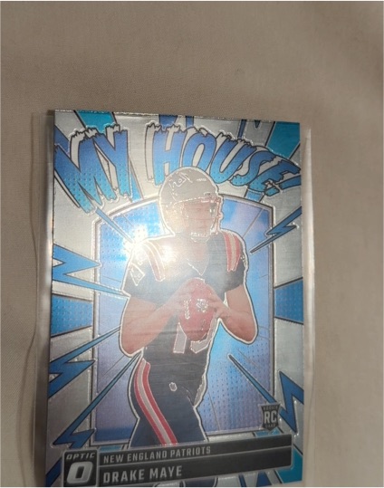 2024 Panini Donruss Optic My House! #8 Drake Maye — front