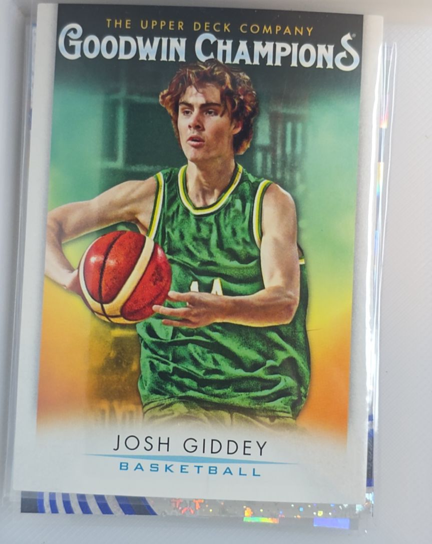 2021 Upper Deck Goodwin Champions #26 Josh Giddey — front