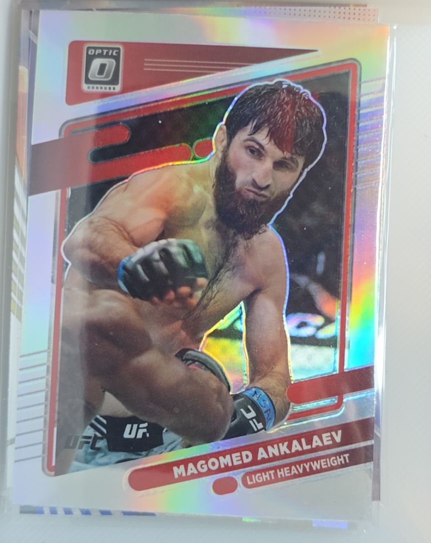 2022 Panini Donruss Optic UFC #10 Magomed Ankalaev — front