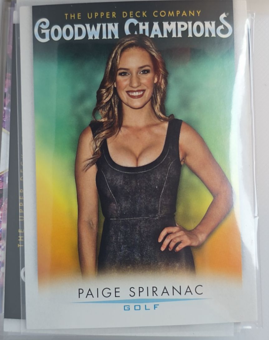 2021 Upper Deck Goodwin Champions #8 Paige Spiranac — front