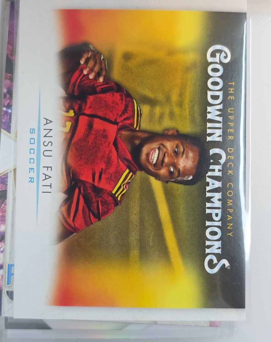 2021 Upper Deck Goodwin Champions #96 Ansu Fati — front