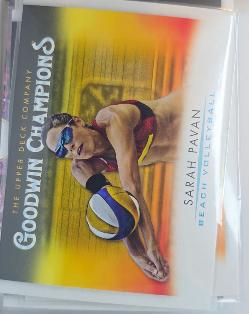 2021 Upper Deck Goodwin Champions #98 Sarah Pavan — front