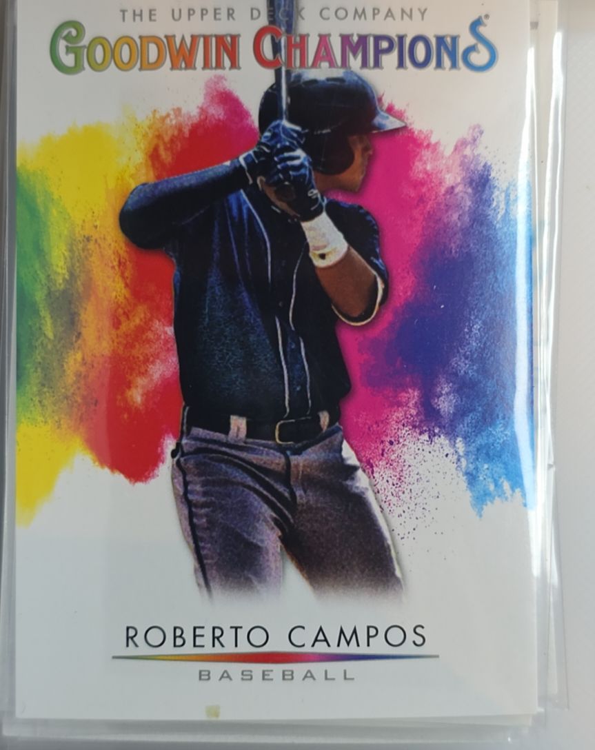 2021 Upper Deck Goodwin Champions #137 Roberto Campos — front