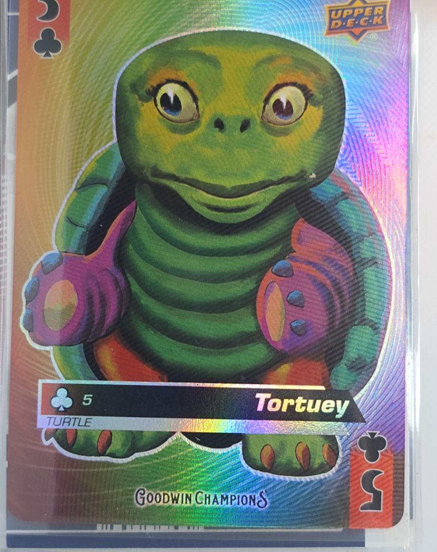 2021 Upper Deck Goodwin Champions #5CLUBS Tortuey — front