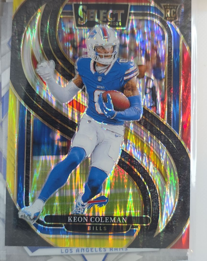 2024 Panini Select Premier Level #153 Keon Coleman — front