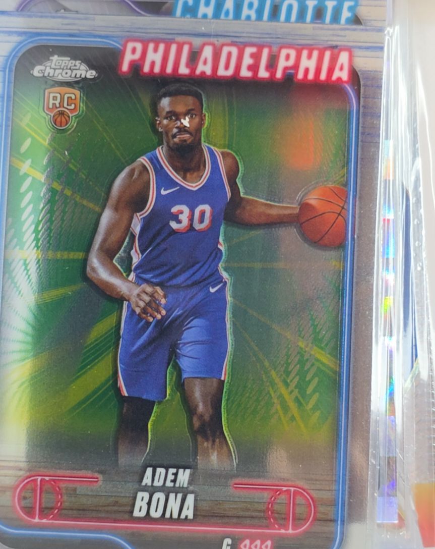 2024-25 Topps Chrome #183 Adem Bona — front