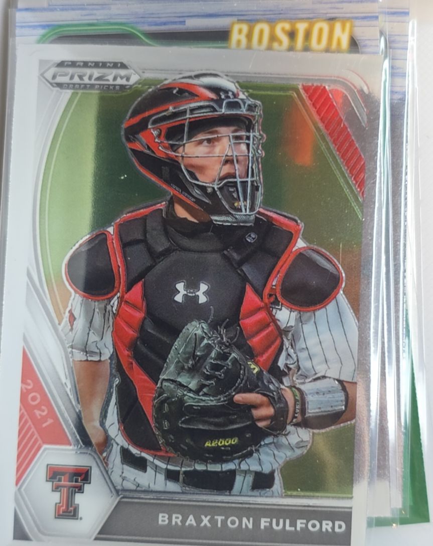 2021 Panini Prizm Draft Picks #PDP170 Braxton Fulford — front