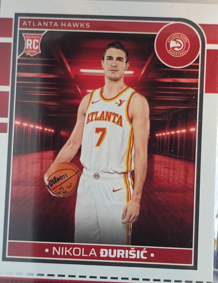 2024-25 Panini NBA Hoops #273 Nikola Đurišić RC — front