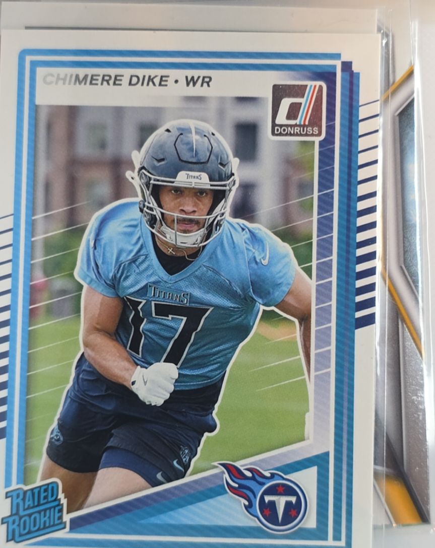 2025 Donruss #387 Chimere Dike — front