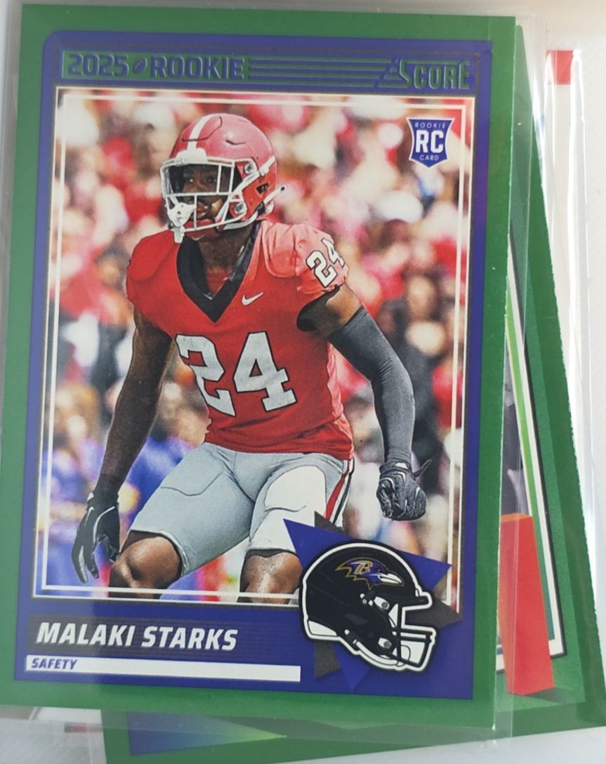 2025 Panini Score #24 Malaki Starks — front