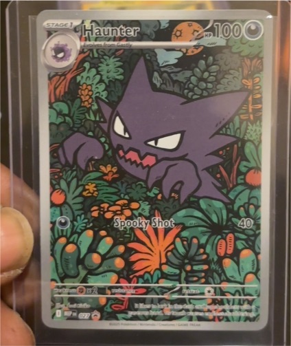 2025 Pokémon TCG #027 Haunter Mega Evolution Promo — front