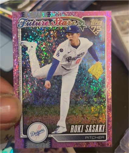 2026 Topps Series 1 #66 Roki Sasaki Future Stars — front
