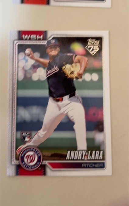 2026 Topps Series 1 #36 Andry Lara — front