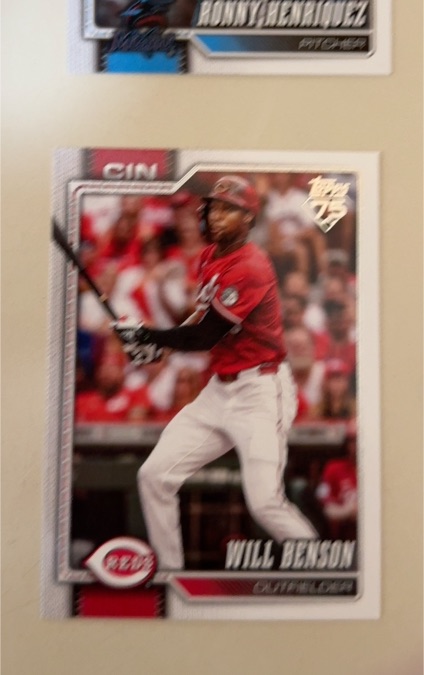 2026 Topps #171 Will Benson — front