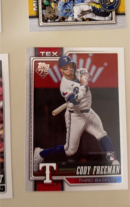 2026 Topps #224 Cody Freeman — front