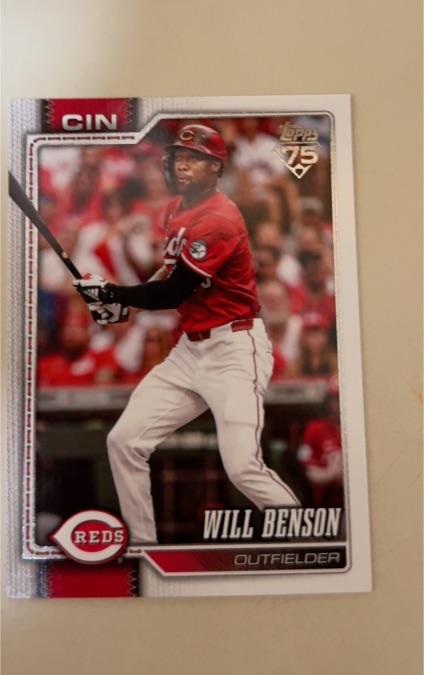2026 Topps Series 1 #171 Will Benson — front