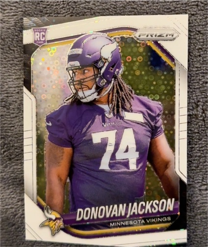 2025 Panini Prizm #358 Donovan Jackson — front