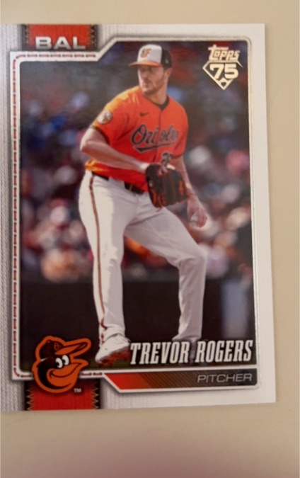2026 Topps #80 Trevor Rogers — front