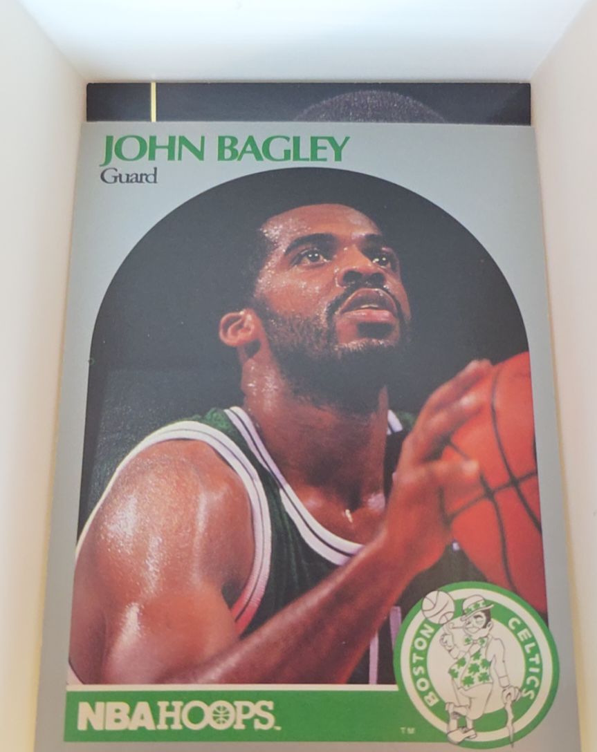 1990-91 NBA Hoops #38 John Bagley — front