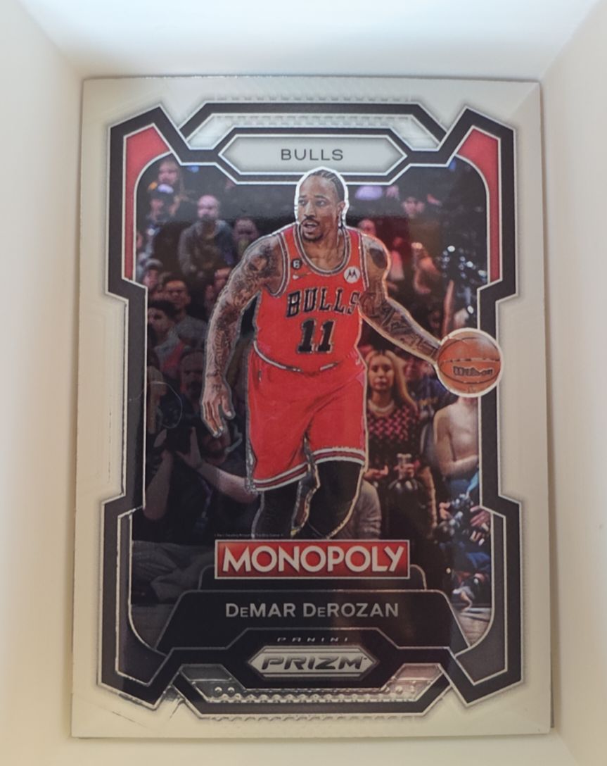2023-24 Panini Prizm Monopoly #16 DeMar DeRozan — front