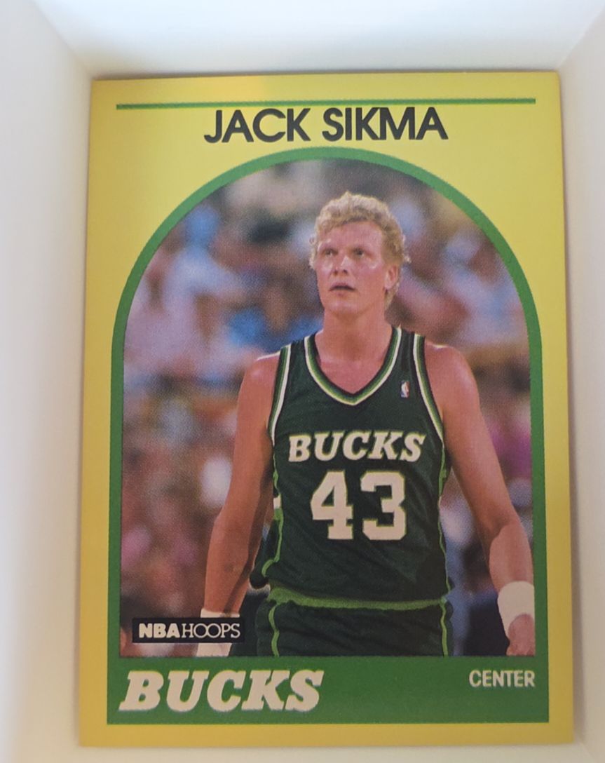 1989-90 NBA Hoops #66 Jack Sikma — front