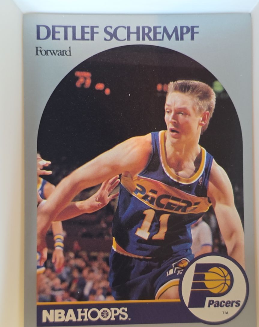 1990 NBA Hoops #138 Detlef Schrempf — front