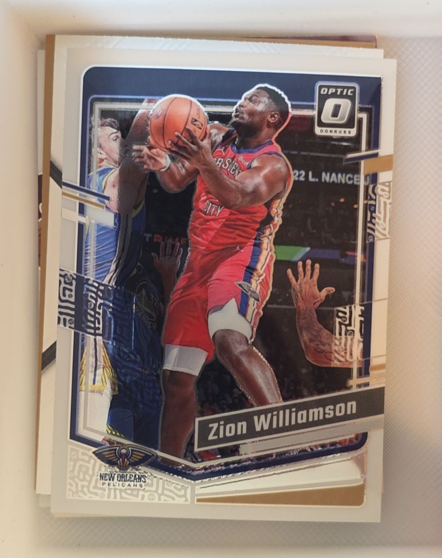 2023-24 Panini Donruss Optic #35 Zion Williamson — front