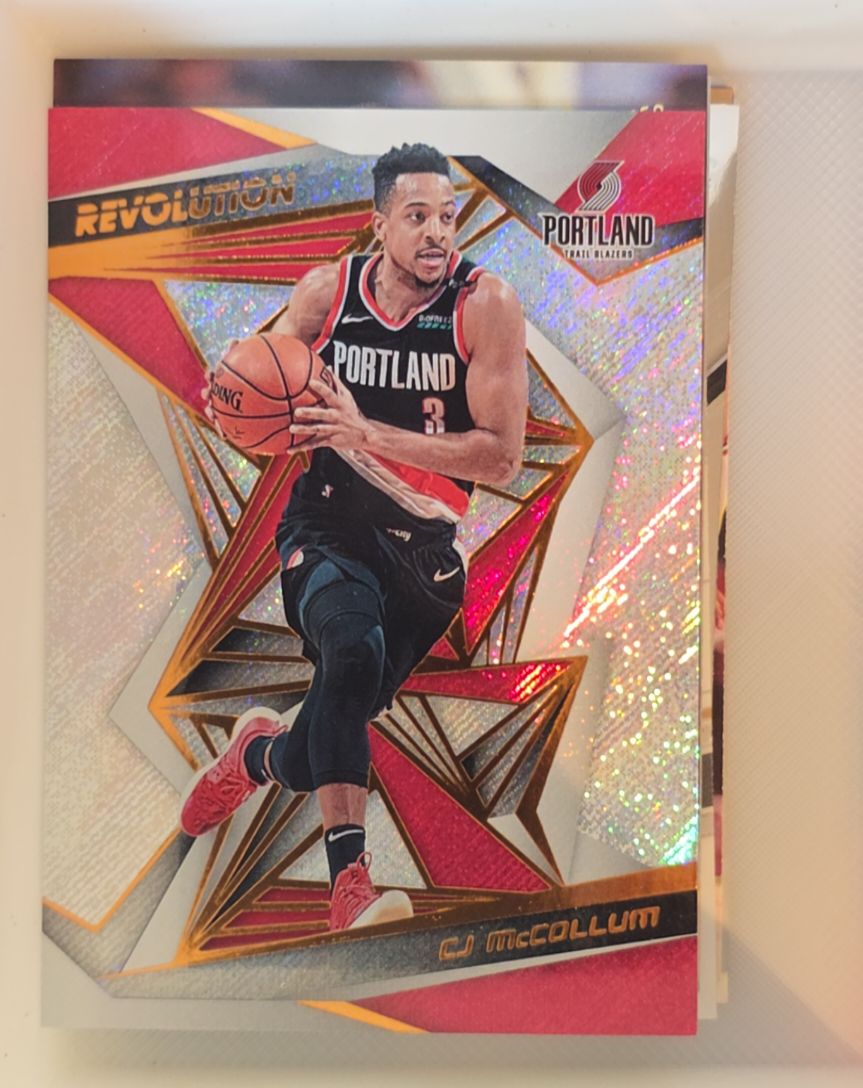 2019-20 Panini Revolution #89 CJ McCollum — front
