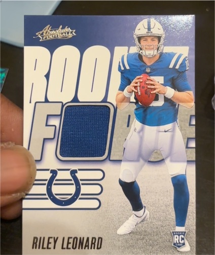 2025 Panini Absolute Rookie Force #RF-RLD Riley Leonard — front