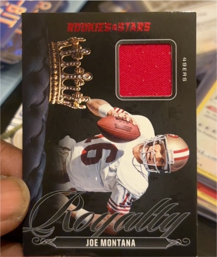 2025 Panini Rookies & Stars Royalty #R-JMO Joe Montana — front
