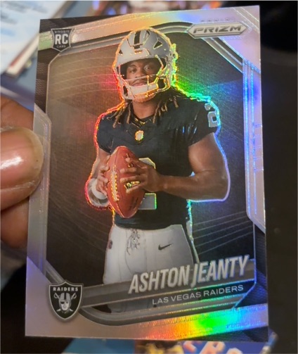 2025 Panini Prizm #421 Ashton Jeanty — front