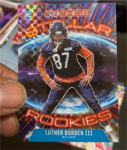 2025 Panini Rookies & Stars #7 Luther Burden III Stellar Rookies — front